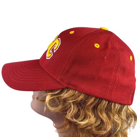 USC Trojans‎ Hat Adult Adjustable Pac 10 Football Wool Athletic Athleisure - Picture 6 of 11